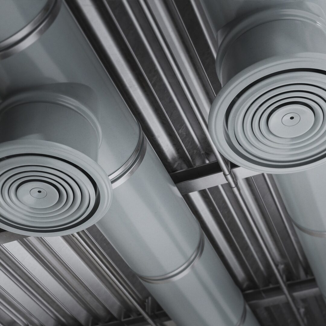 mechanical exhaust ventilation system ducts